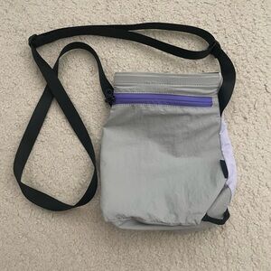 Lululemon water bottle Crossbody Bag. Grey/purple